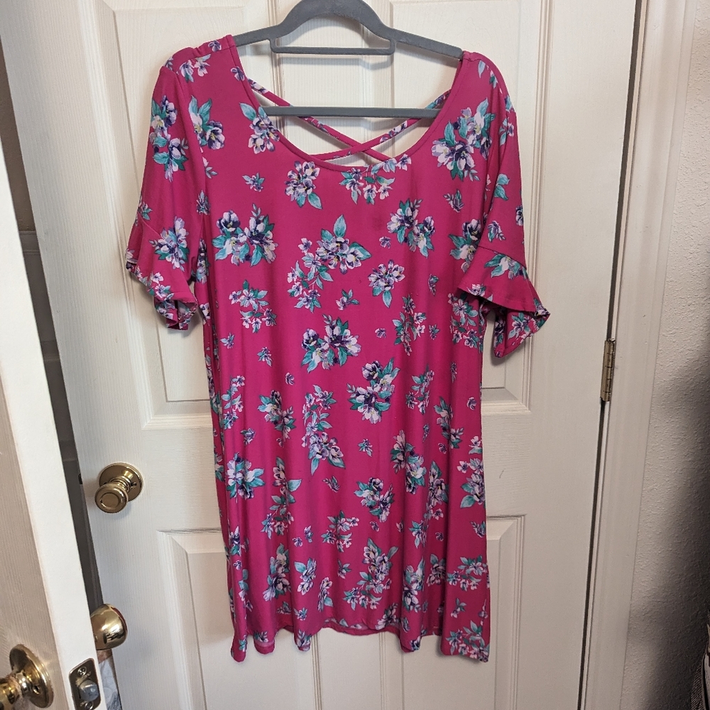 Flower dress 2x